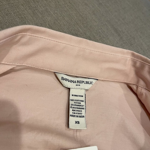 Banana Republic New****fitted pink blouse sz XS - Picture 9 of 10